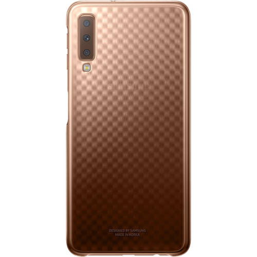 Husa capac spate gradation auriu pentru Samsung galaxy a7 ( 2018)