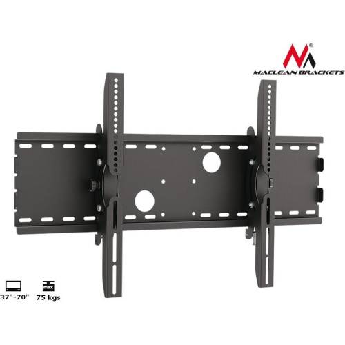 Maclean mc-521b tv wall mount bracket lcd led plasma 37'' - 70'' 75kg