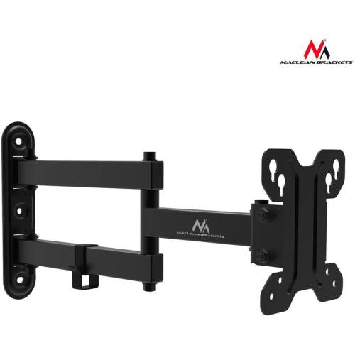Maclean mc-740 adjustable wall mounted tv bracket 30kg, max vesa 100x100