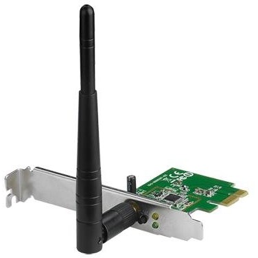 Placa de retea wireless Asus pce-n10, pci-e, 150mbps