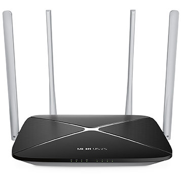 Router wireless ac1200 dual band wireless router, Mercusys ac12