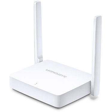 Mercusys Router wireless wireless 300mbps, 2 porturi 10/100mbps, 2 antene externa, mw301r