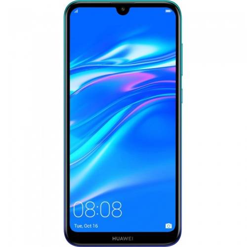 Huawei Smartphone y7 (2019) dual sim aurora blue