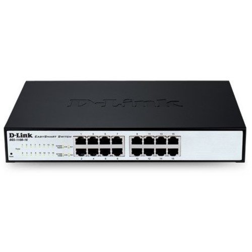 D-link Switch dgs-1100-16, 16 porturi 1000 mbps, web management