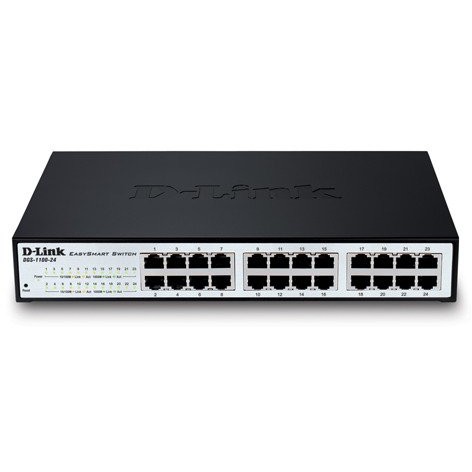 D-link Switch dgs-1100-24, 24 porturi 1000 mbps, web management