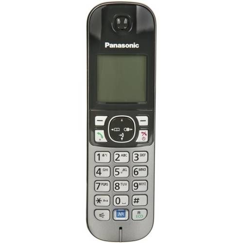 Telefon phone landline Panasonic kx-tg 6821pdm (gray color)