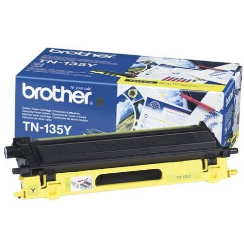 Brother Toner laser tn135y - yellow, 4000 pagini