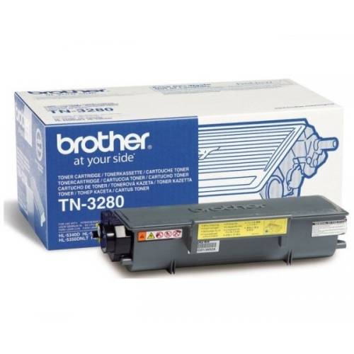 Brother Toner laser tn3280 - negru, 8000 pagini