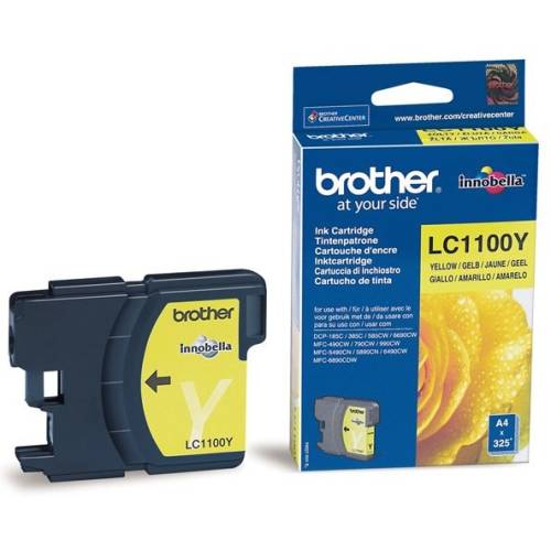 Brother Toner lc1100y - yellow, dcp 6690cw, dcp 6490cw