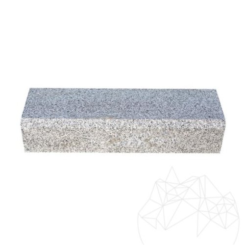 Piatraonline Bordura granit bianco sardo 10 x 15 x 50 cm (bizot 2cm 1l)