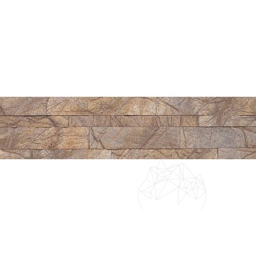 Panel 3d marmura flexibila skin - rain forest brown 60 x 15 cm (cu 3m pe spate)