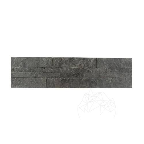 Panel ardezie silver grey 15 x 60 cm
