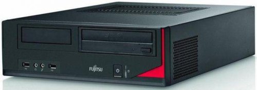 Fujitsu Siemens Calculator barebone fujitsu esprimo e420 sff, placa de baza + carcasa + cooler + sursa