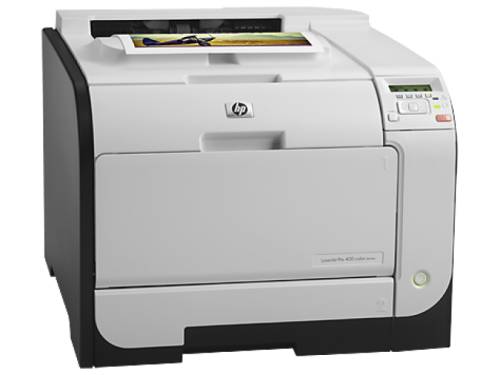 Imprimanta laser color hp laserjet pro 400 m451dn, duplex, retea, usb, 21ppm, fara cartuse