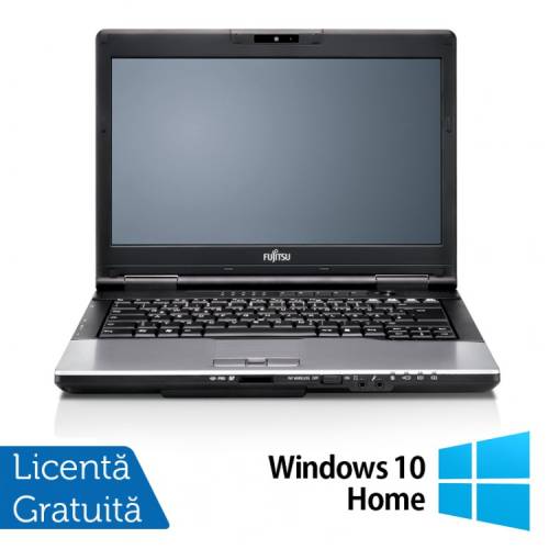 Laptop fujitsu siemens s752, intel core i5-3210m 2.50ghz, 4gb ddr3, 320gb sata, dvd-rom, 14 inch + windows 10 home