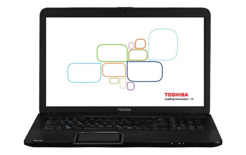 Laptop toshiba satellite c870d-110, amd e1-1200 1.40ghz, 4gb ddr3, 250gb sata, dvd-rw, 17.3 inch, webcam, tastatura numerica, grad a-
