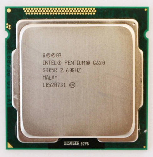 Procesor intel pentium dual core g620 2.60ghz, 3mb cache, socket fclga1155