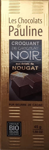 Baton ciocolata neagra - les chocolats de pauline | les chocolats de pauline