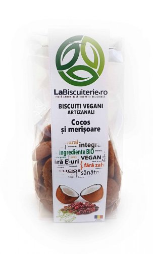 Biscuiti - cocos si merisoare | la biscuiterie