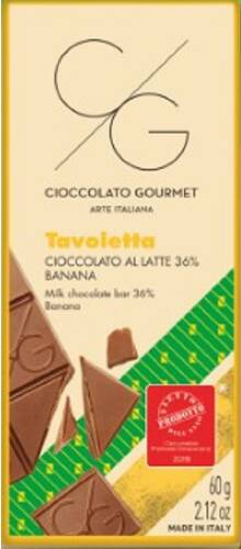 Ciocolata artizanala cu lapte si banane | cioccolato gourmet
