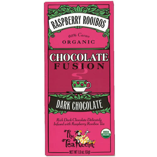 Ciocolata neagra cu aroma de ceai - rasberry rooibos | the tea room