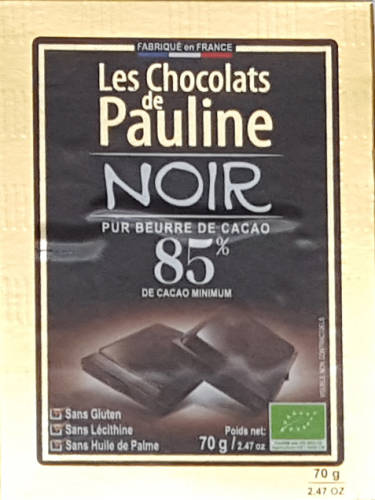 Ciocolata neagra - les chocolats de pauline | les chocolats de pauline