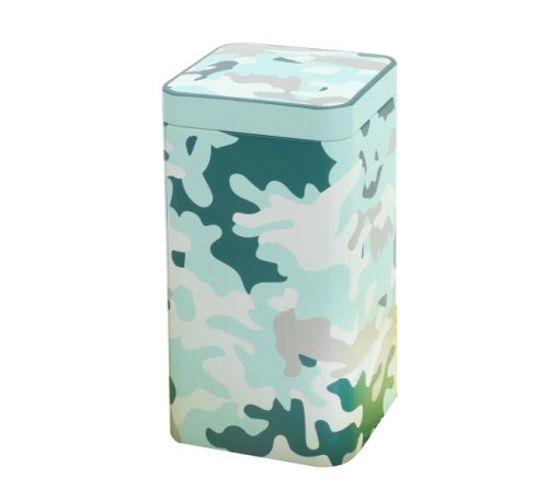 Cutie pentru ceai - camouflage bleu, 500g | eigenart