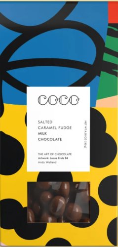 Drajeuri de ciocolata - salted caramel fudge | coco chocolatier