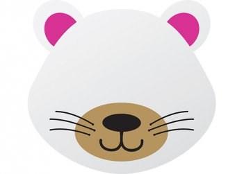 Oglinda - bear | think pink