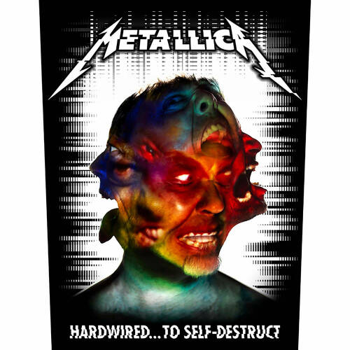 Poster textil metallica hardwired to self destruct | metallica