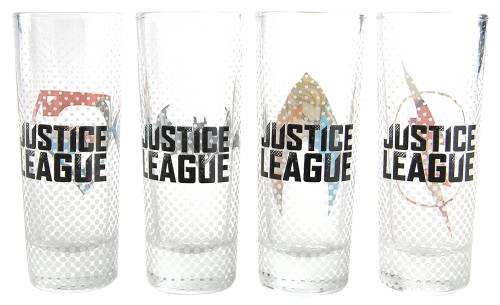 Set 4 pahare mini - justice league | half moon bay