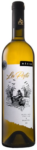 Vin alb - la peste, riesling italian & rkatiteli, sec, 2017 | vinuri de macin