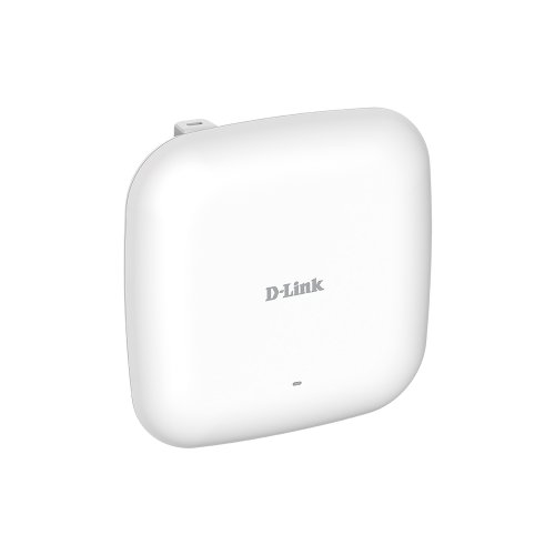 Acces point wireless de interior d-link dap-x2810, 2 porturi, 575/1200 mbps, 2.4ghz/5 ghz, wi-fi6, poe