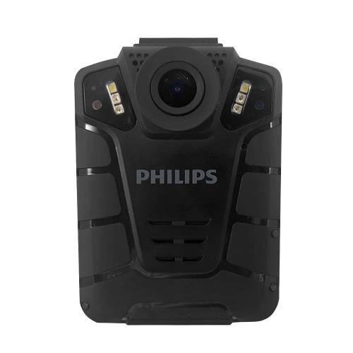 Body camera full hd philips vtr8110 + card 32 gb inclus, 32 mp