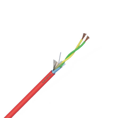 Cablu de incendiu fender hf2x8/10e120, rola 100 m, 2 fire, 2x0.8 mm