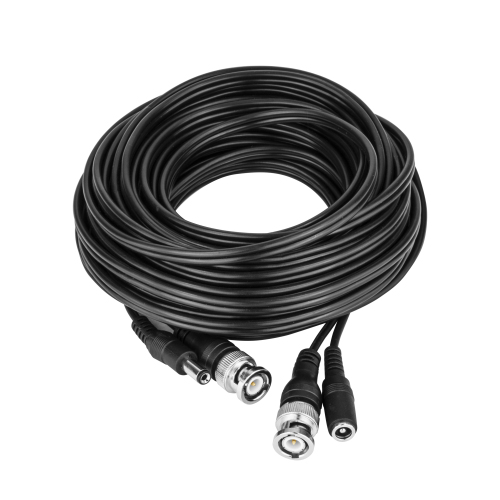 Spyshop Cablu mufat bnc semnal + alimentare 30m bnc cable (30m)