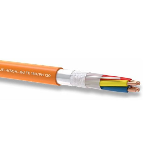 Cablu semnalizare incendiu jeh-st-h 2*2*0,8 e30, fara halogen, ignifug, 100 m