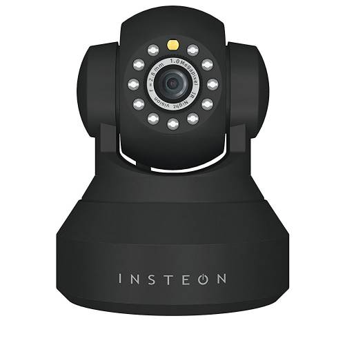 Camera supraveghere ip wireless insteon 2864-226, 1 mp, ir 8 m, wifi. negru
