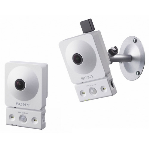Camera supraveghere ip wireless sony cx600w, 1.3 mp, ir 3 m, 1.83 mm