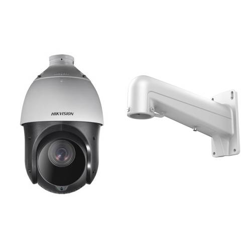 Camera supraveghere speed dome hikvision turbohd ds-2ae4225ti-a, 2 mp, ir 100 m, 4.8 - 120.0 mm, 25x + suport