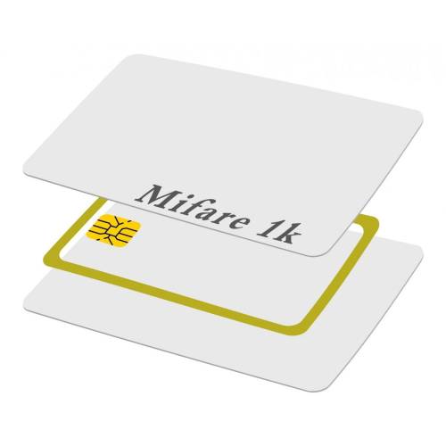 Oem Cartela de proximitate card mifare 1k card, 13.56 mhz, alb
