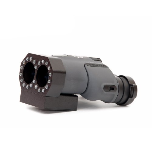 Spyshop Detector profesional de camere video ascunse optic 2, tip binoclu, 22 led-uri, distanta detectie 50 m, functionare 6 ore, cu magnificare