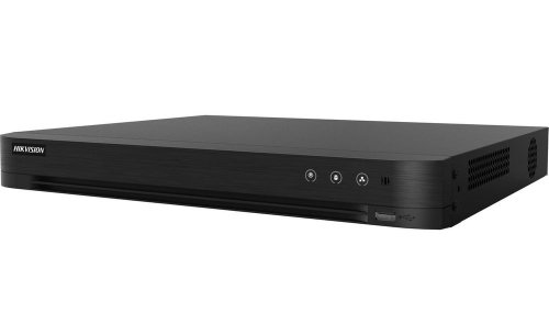 Dvr turbo hd acusense hikvision ids-7208hthi-m2/s, 8 canale , 8 mp, audio prin coaxial