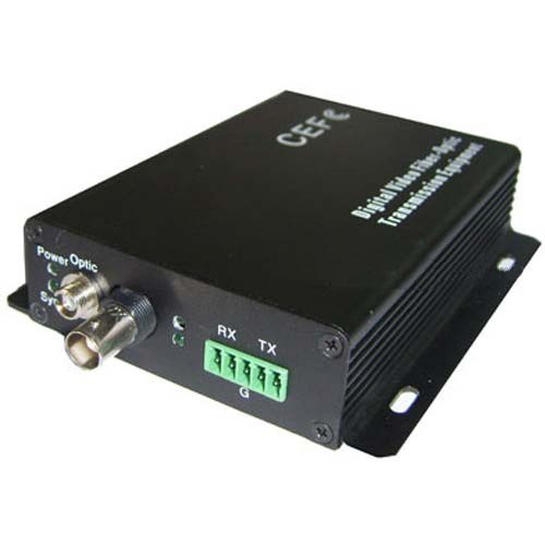 Spyshop Kit emitator si receptor de fibra optica + canal de date fo-6101d