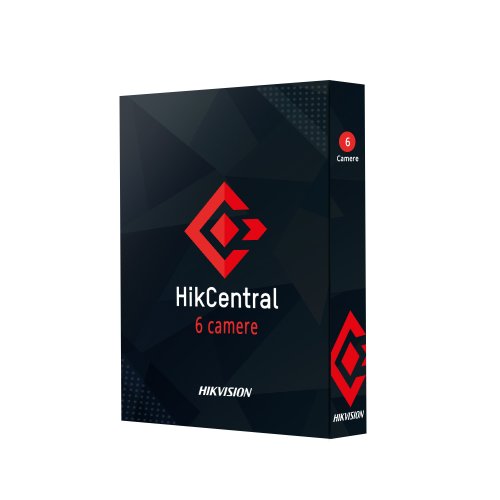 Hikvision Licenta hikcentral 6 camere lpr