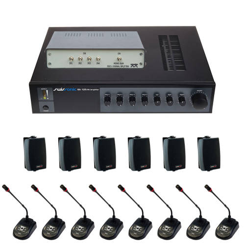 Spyshop Sistem de sonorizare sa125-no3051-bt400-pm782, 1 canal, 120 w
