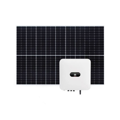 Sistem fotovoltaic 8 kw, invertor trifazat on grid wifi si 21 panouri canadian solar, 120 celule, 375 w
