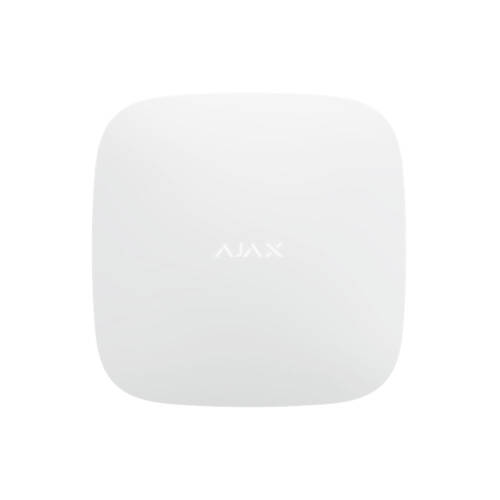 Unitate centrala wireless ajax hub 2 wh, 100 dispozitive, 2000 m, verificare vizuala alarma
