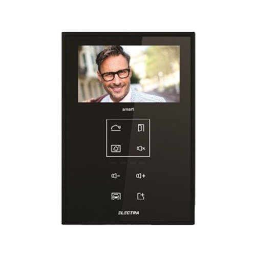 Videointerfon de interior electra smart vtm.4s083.elbtl, ecran 4.3 inch, aparent, negru