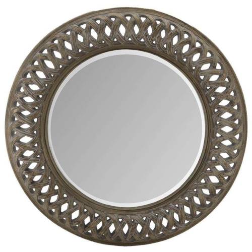 Oglindă decorativă roto grey